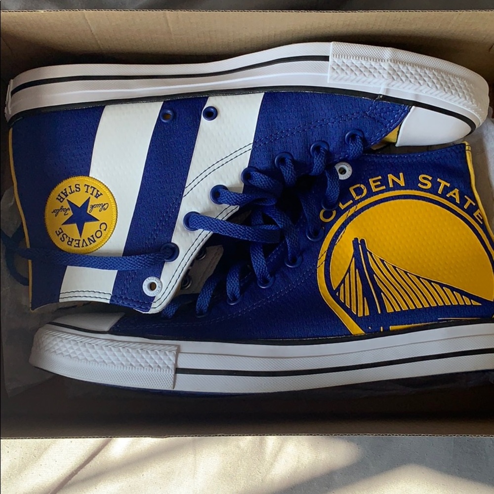 Golden State Warriors Converse Chuck Taylor’s